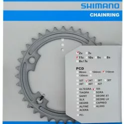 Shimano Plateau Pour FC-R7000 50/34 Dents -FSA Soldes 105 FC R7000 34 silber Verpackung