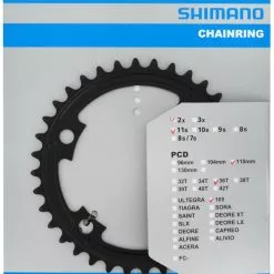 Shimano Plateau Pour FC-R7000 52/36 Dents -FSA Soldes 105 FC R7000 36 schwarz Verpackung