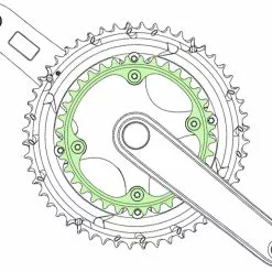 Campagnolo® Super Record / Record 12 Plateaux 112mm -FSA Soldes Campagnolo Super Record Record 12 fach Kettenblatt FC SR336 b