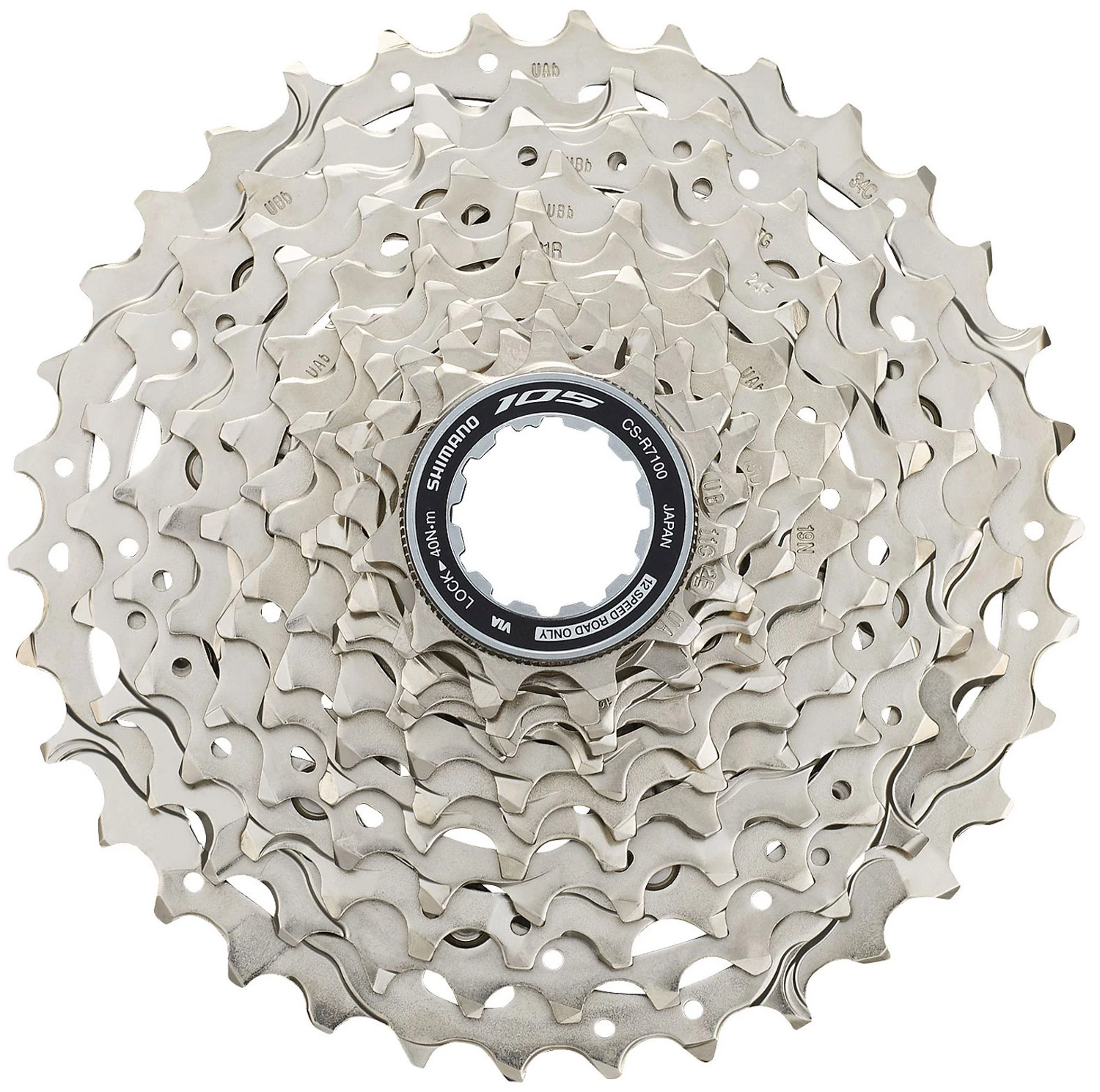 Shimano 105 CS-R7100 Cassette 12 Vitesses 1 Shimano 105 CS-R7100 Cassette 12 Vitesses