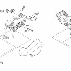 Shimano Badge 105 ST-5700 7 Shimano Badge 105 ST-5700 -FSA Soldes Shimano 105 ST 5700 Namensschild