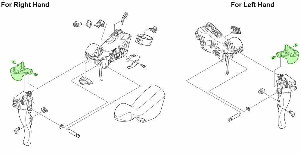 Shimano Badge 105 ST-5700 4 Shimano Badge 105 ST-5700 – Image 4