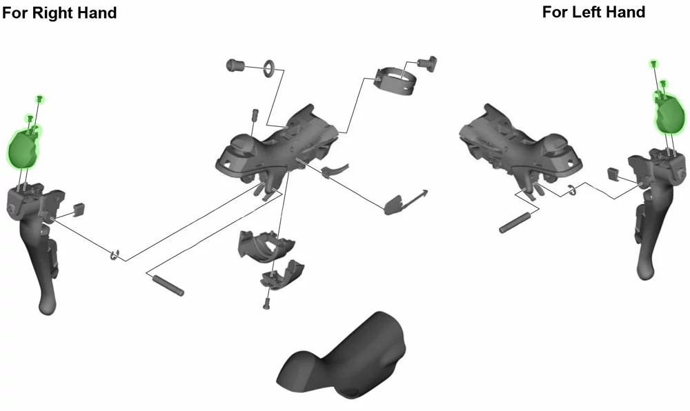 Shimano Badge 105 ST-5800 4 Shimano Badge 105 ST-5800 – Image 4