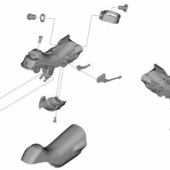 Shimano Badge 105 ST-R7000 -FSA Soldes Shimano 105 ST R7000 Namensschild