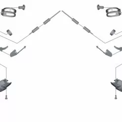 Shimano Badge DURA ACE ST-R9120 -FSA Soldes Shimano DURA ACE ST R9120 Namensschild