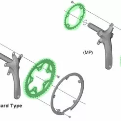 Shimano SORA FC-R3000/FC-3550 Plateau De Chaîne -FSA Soldes Shimano SORA FC R3000 FC 3550 Kettenblatt