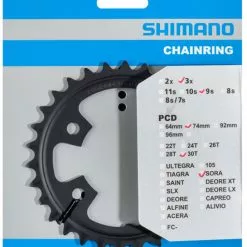 Shimano SORA FC-R3030 Plateau 6 Shimano SORA FC-R3030 Plateau -FSA Soldes Shimano SORA FC R3030 Kettenblatt 30 Zahne MR Y1VD30000
