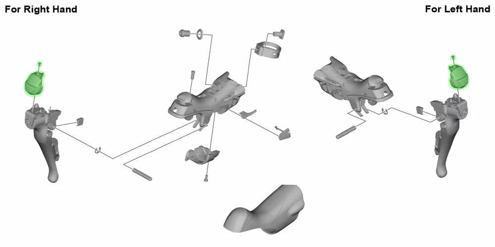 Shimano Badge SORA ST-3000 4 Shimano Badge SORA ST-3000 – Image 4
