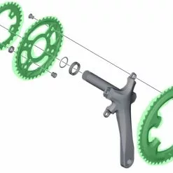 Shimano Plateau De Pédalier TIAGRA FC-4703 -FSA Soldes Shimano TIAGRA FC 4703 Kettenblat