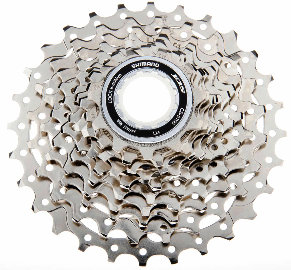 Shimano 105 CS-5700 Cassette 10 Vitesses 1 Shimano 105 CS-5700 Cassette 10 Vitesses