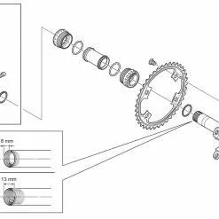 Shimano Vis De Fixation De Manivelle Pour FC-9000 16mm (B) 7 Shimano Vis De Fixation De Manivelle Pour FC-9000 16mm (B) -FSA Soldes Shimano B Type 16mm Y1N2180008xh3JfLtwJoWb