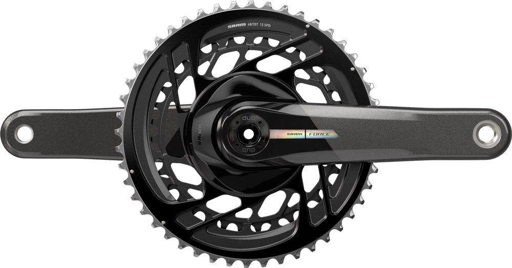 SRAM Manivelle Force DUB 2x12 Vitesses 48/35T 1 SRAM Manivelle Force DUB 2x12 Vitesses 48/35T