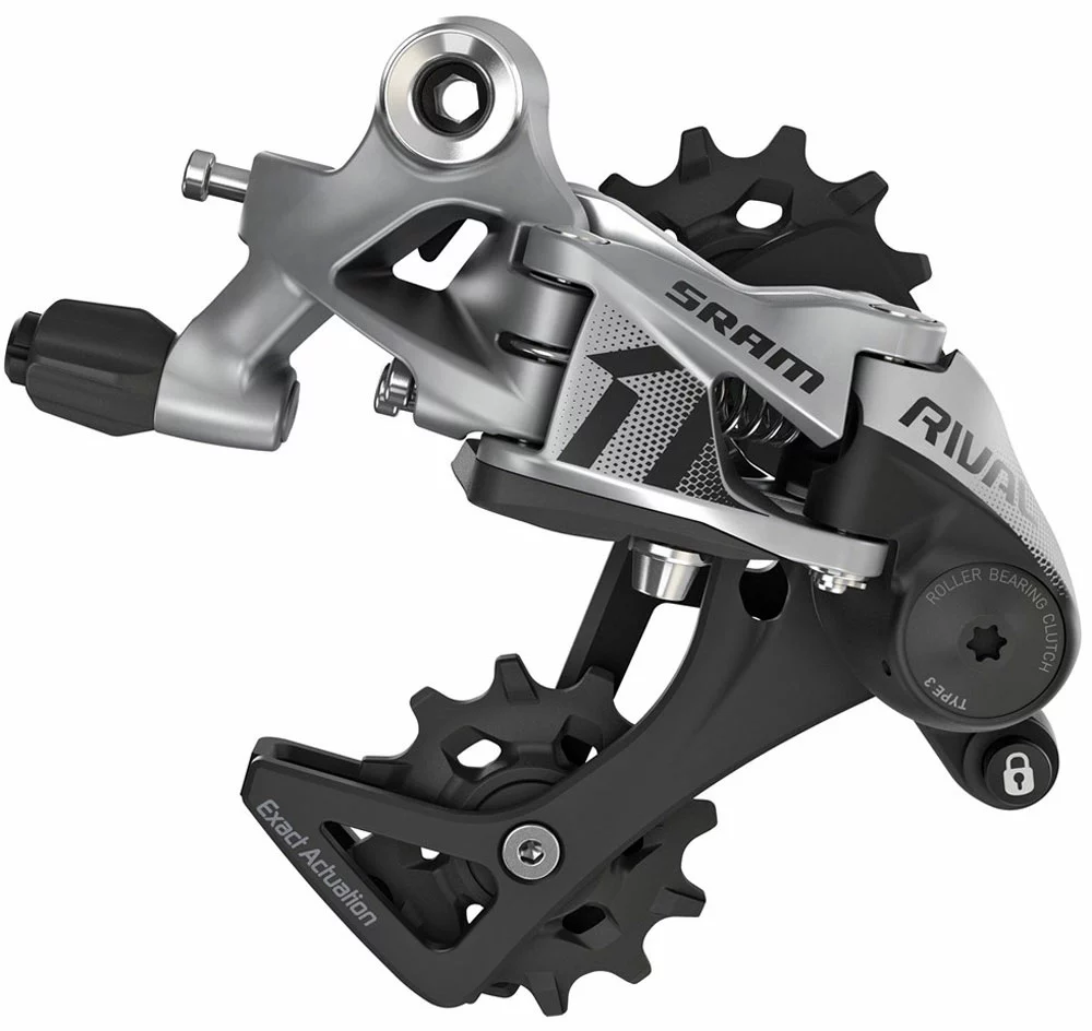 SRAM Rival 1 Dérailleur Type 3.0 Mi-long 11 Vitesses 1 SRAM Rival 1 Dérailleur Type 3.0 Mi-long 11 Vitesses
