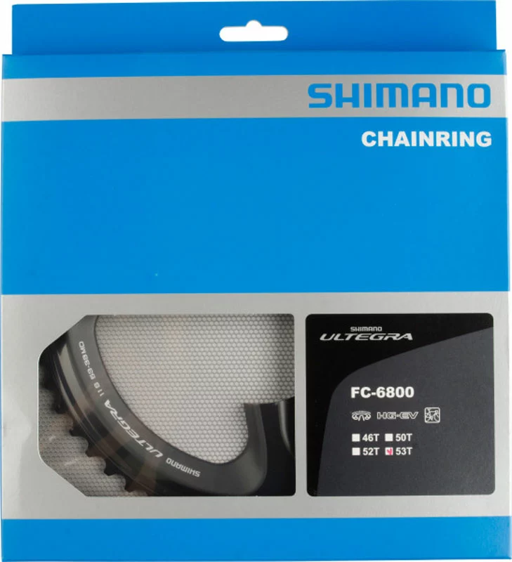 Shimano Plateau ULTEGRA 11 Vitesses Pour FC-6800 53 Dents (MD) 1 Shimano Plateau ULTEGRA 11 Vitesses Pour FC-6800 53 Dents (MD)