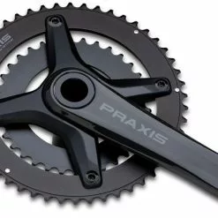 Praxis Works Garniture De Pédalier Zayante Carbon S M30 52/36Z Road -FSA Soldes praxis works DM ZCS170 X5236 Zayante Carbon S M30 5236Z Road Kurbelgarnitur 2